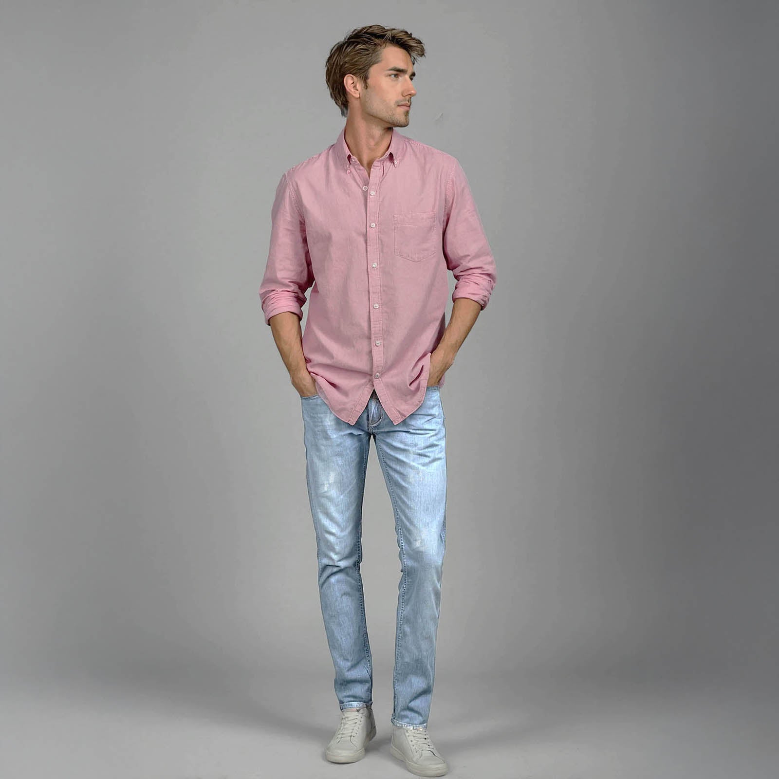 Calça Verona - Jeans Amaciado com Elastano - Clara