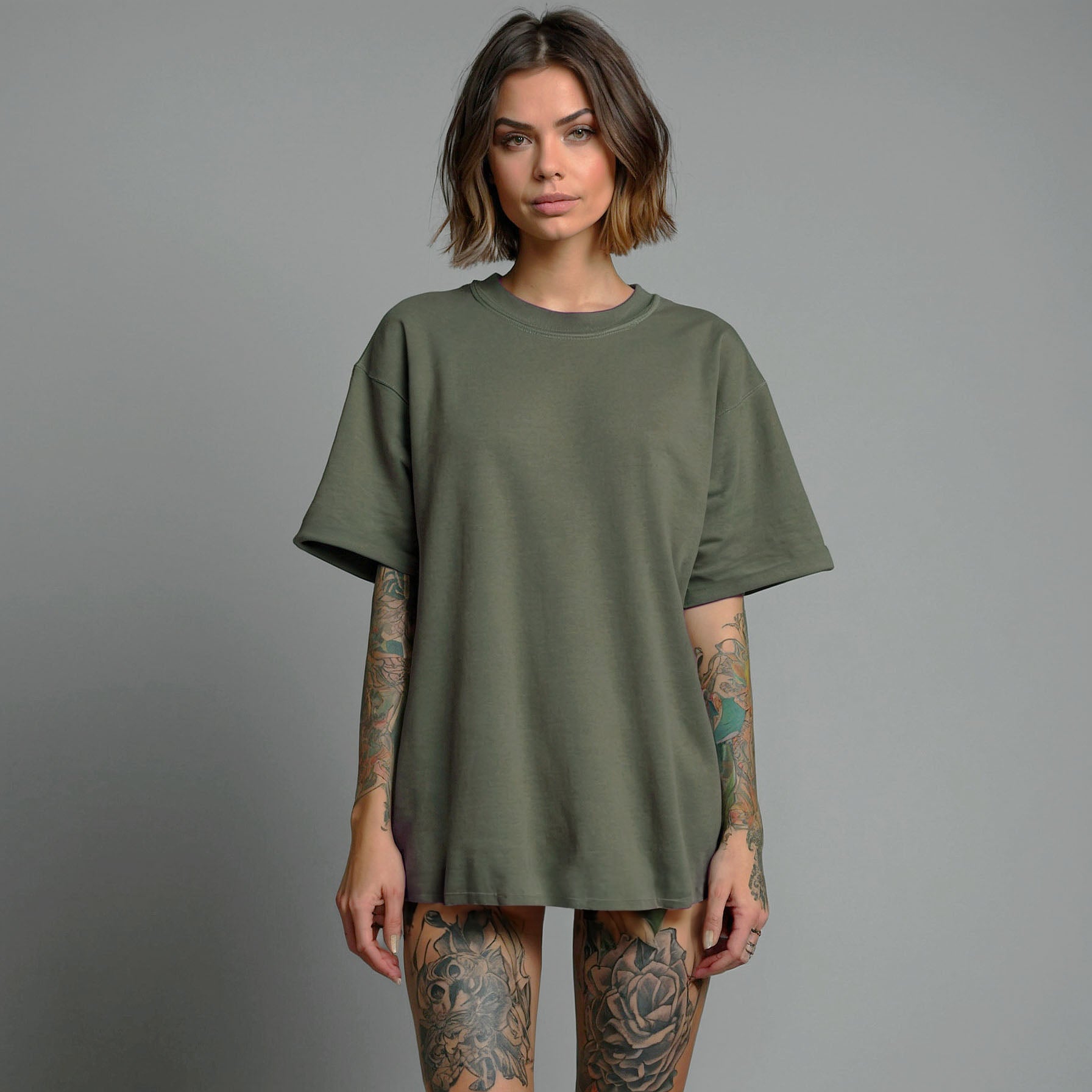 Camiseta Oversized Comfort Moletinho Orgânico